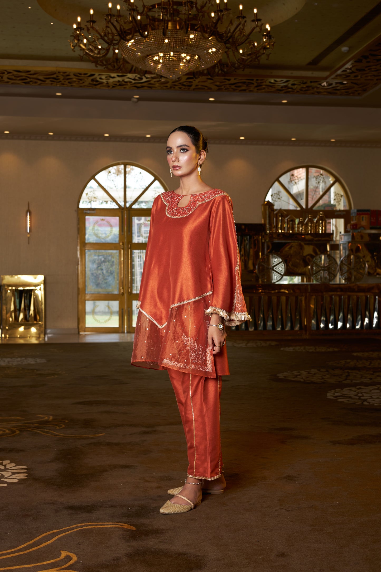 Amber Aura Kurta Set