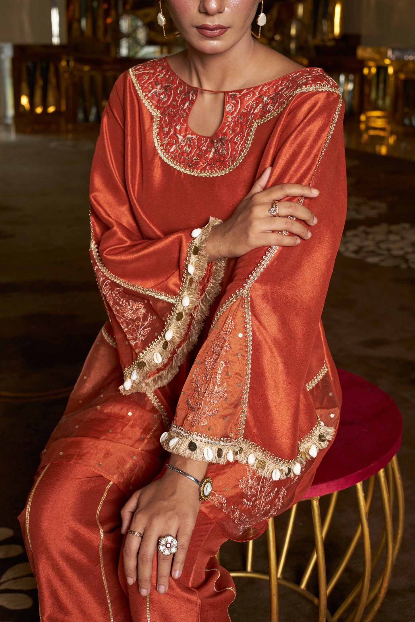 Amber Aura Kurta Set